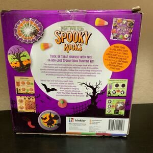 Paint your own spooky rocks kit Halloween crafts for kids